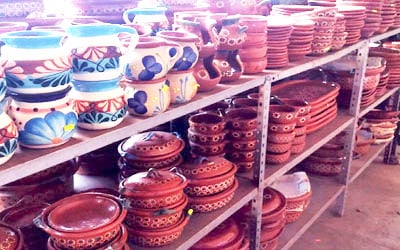 Pottery factory on the way to Copala - Julio's Adventure Tours