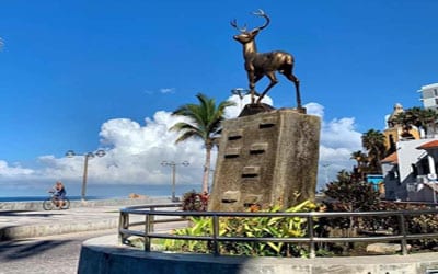 Deer Monument Mazatlan Malecom